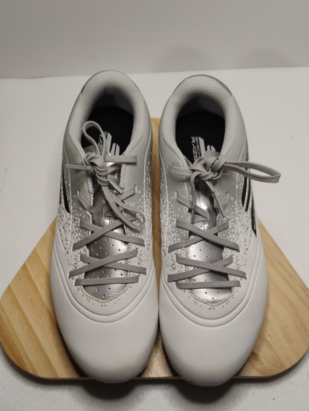 Skechers Kids White and Silver Athletic Sneakers